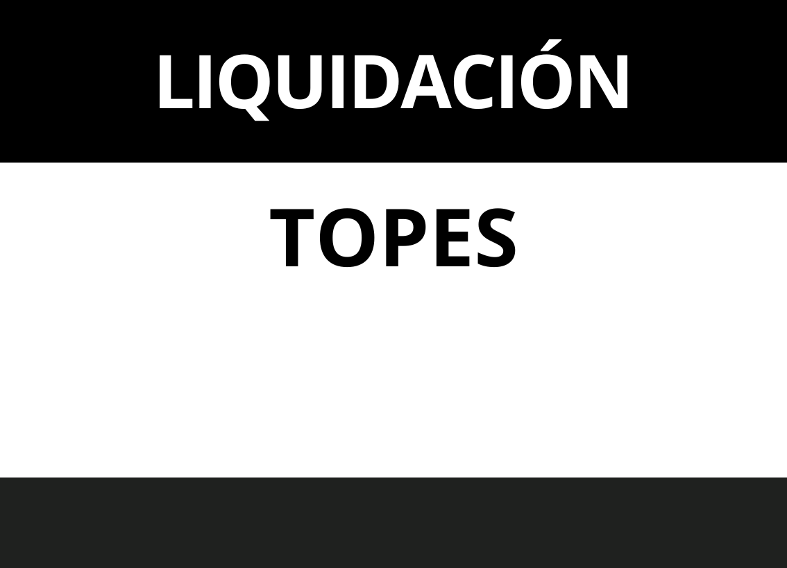 LIQUIDACION TOPES DE PUERTA
