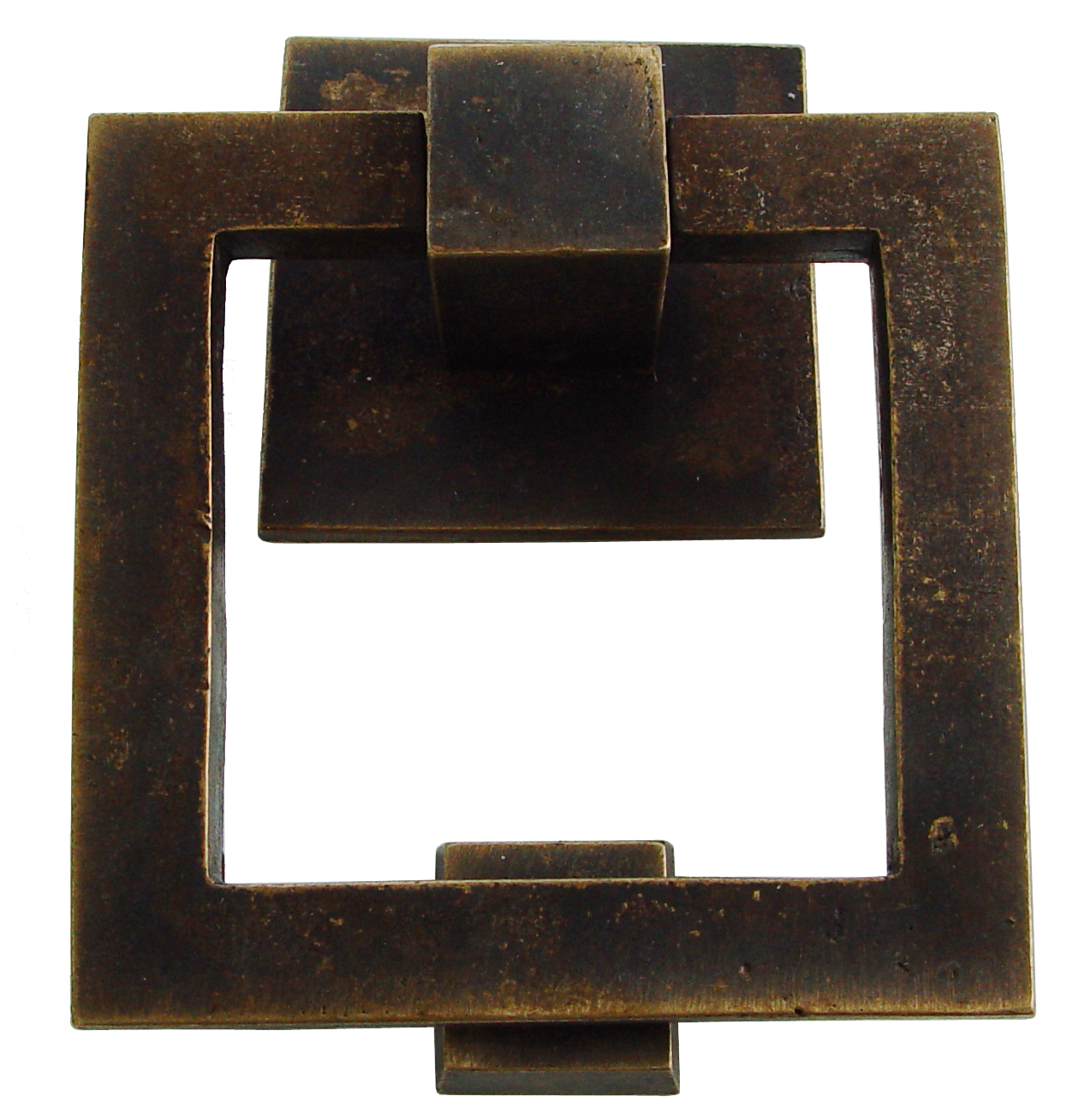 GOLPEADOR CUADRADO 1519 BRONCE ENVEJECIDO